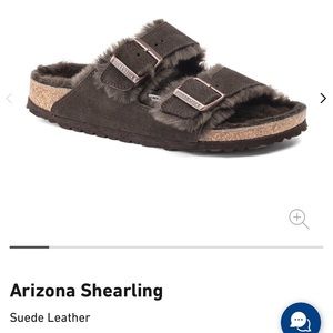 Birkenstock Arizona shearling sandals